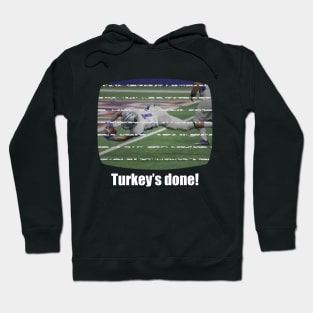 Funny Retro Thanksgiving (dark variant) Hoodie